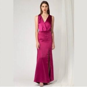 Adelyn Rae Deep Fuchsia Size XS With Tags With Minor Flaw